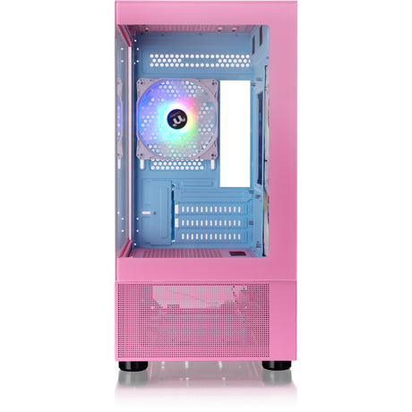 Thermaltake View 170 TG ArGB Mini-Tower-Gehäuse (Rosa | 2x USB-A | RGB | gehärtetes Glas)