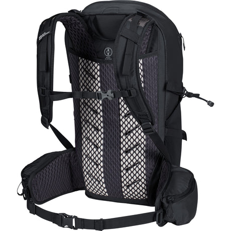 Jack Wolfskin Cyrox Shape 25 S-L Rucksack (schwarz, 25 Liter)