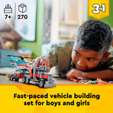 Lego Creator 3in1 LKW mit Hubschrauber – 31146
