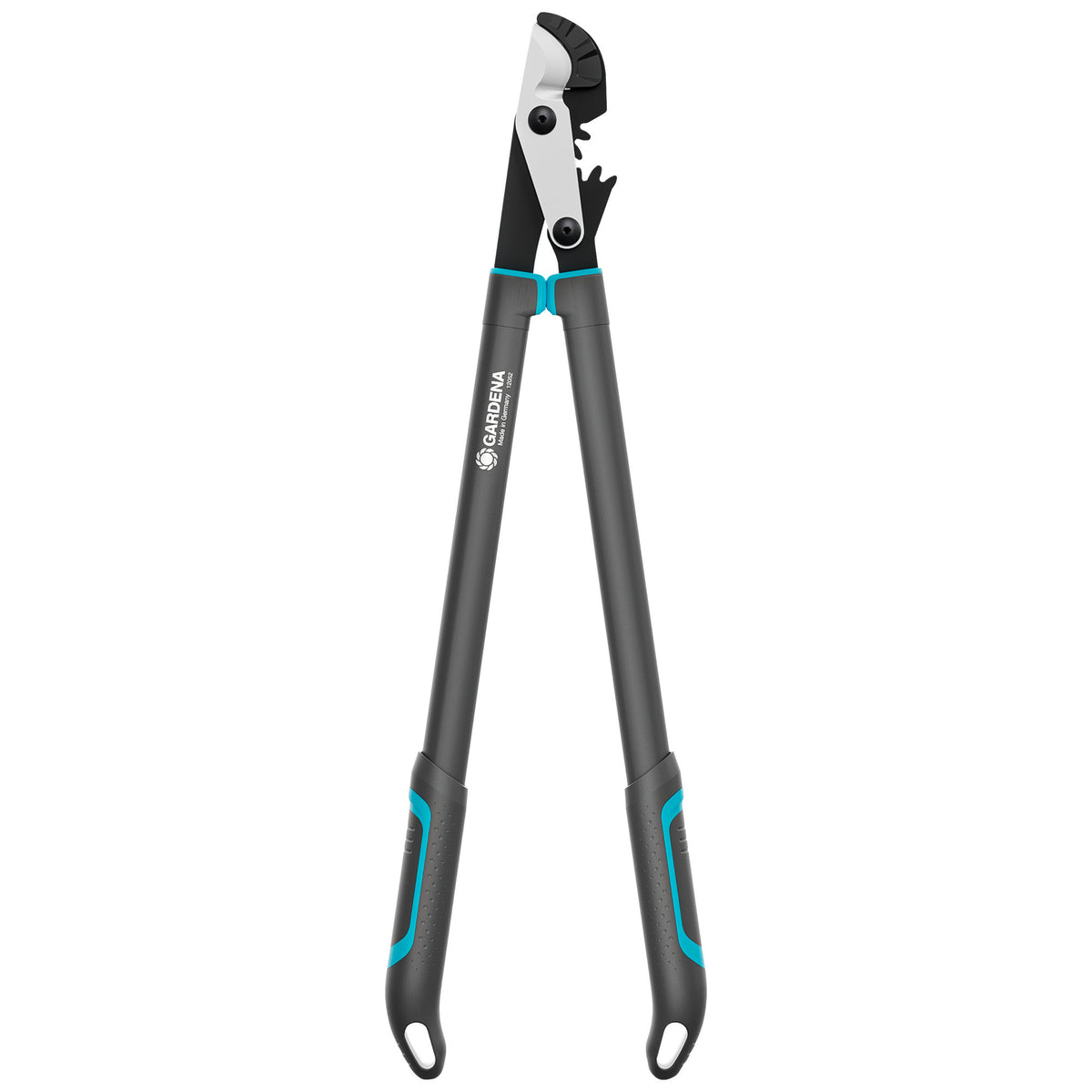 Gardena Amboss-Gartenschere Energycut Pro L, mit Ambossschliff (grautürkis, 75cm, für trockenes Holz)