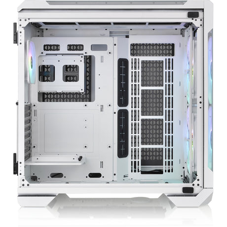 Thermaltake View 51 tg Snow Argb Edition Midi-Tower-Gehäuse (weiß | 4x USB-A | 1x USB-C | RGB | Fenster)