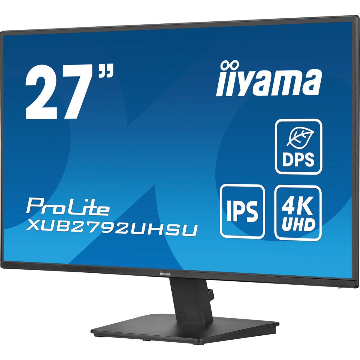 Iiyama Prolite xu2792uhsu-b6 27 4K-UHD-Monitor (schwarz, HDMI, Display-Port, 3x USB-A, USB-B, USB-C)