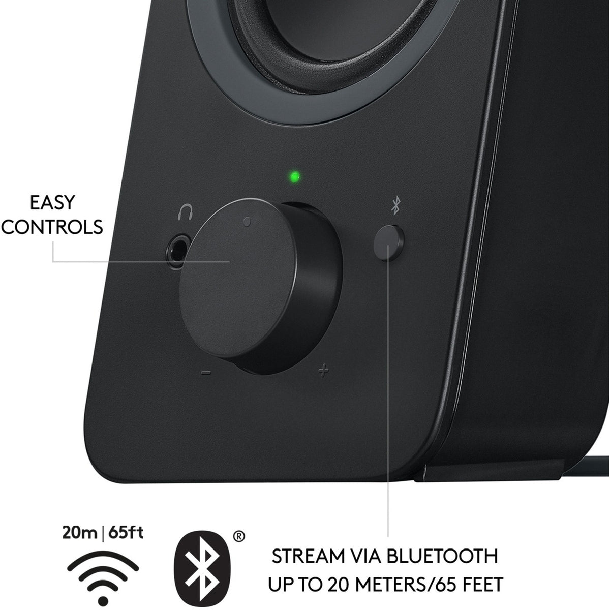 Logitech z207 PC-Lautsprecher (Schwarz)