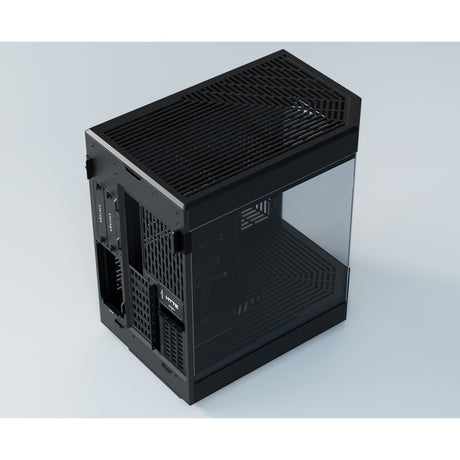 Hyte y60 Midi-Tower-Gehäuse (schwarz | 3x USB-A | gehärtetes Glas)