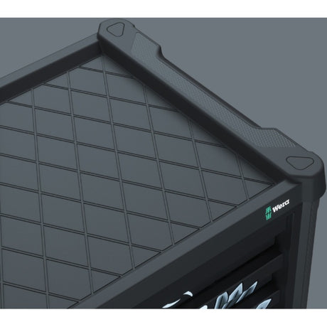 Wera 9700 Tool Rebel Werkstattwagen 1, 94-teiliger Werkzeugwagen (schwarz, inkl. 4 Moosgummieinlagen mit Werkzeug)