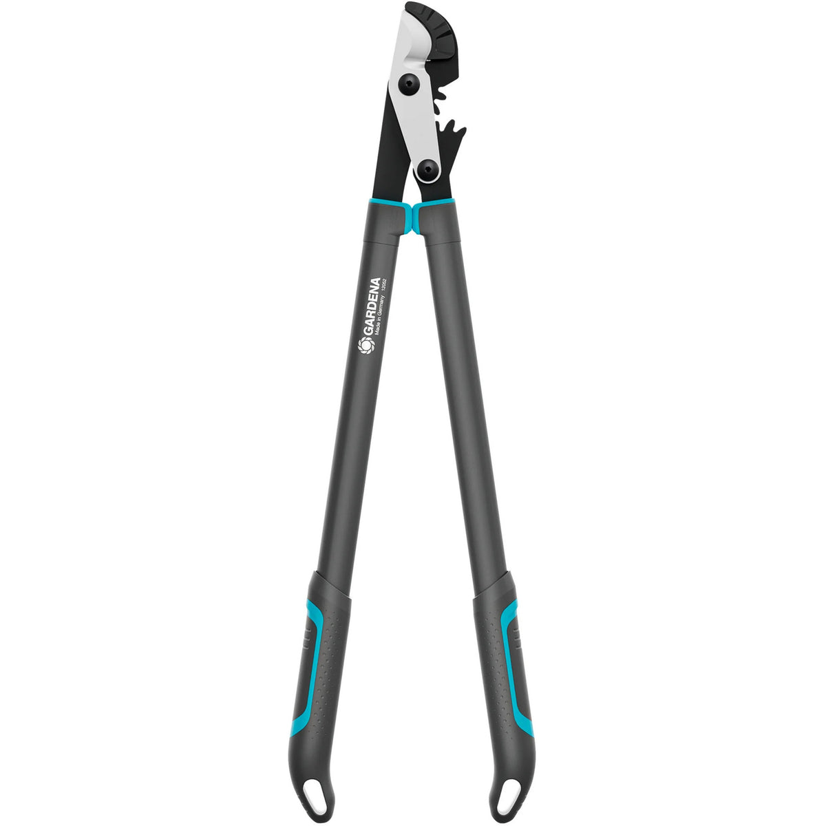 Gardena Amboss-Gartenschere Energycut Pro L, mit Ambossschliff (grautürkis, 75cm, für trockenes Holz)