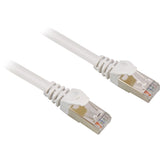 Sharkoon Cat.6 Netzwerkkabel (weiß, 0,5 Meter, SFTP, RJ-45)