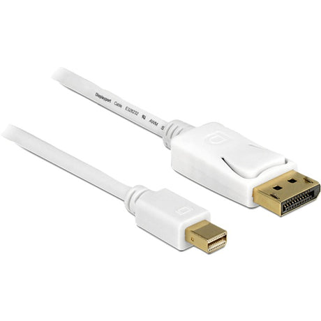 Delock Mini Displayport > Displayport Adapter (weiß, 5 Meter)