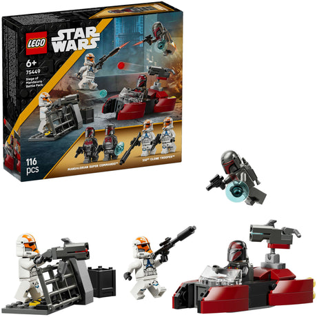 Lego Star Wars Siege of Mandalore Battle Pack – Geschenk für Jungen ab 6 Jahren – 75449