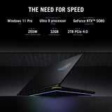 Asus rog strix g18 g815lp-s9164w 18 gaming laptop (donkergrijs | ultra 9 275hx | rtx 5070 | 32 gb | 1 tb ssd)