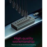Icy Box Icy Box 7-Port USB 3.2 Gen 2 Typ-C-Hub
