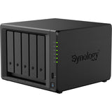 Synology diskstation ds1525neo+ nas (zwart, 2x lan, usb)