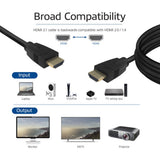 ACT -Konnektivität 1,5 Meter HDMI 8K Ultrahoch -Hochgeschwindigkeits -Kabel v2.1 HDMI