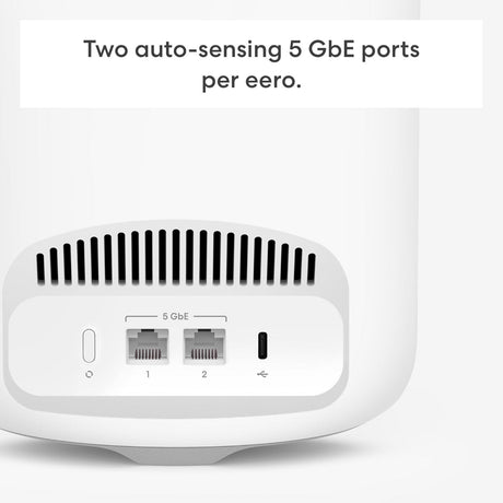 Eero Pro 7 Mesh-WLAN-Router, 3-teiliger Mesh-Router (weiß)