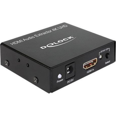 Delock HDMI Audio Extractor 4K Adapter (schwarz)