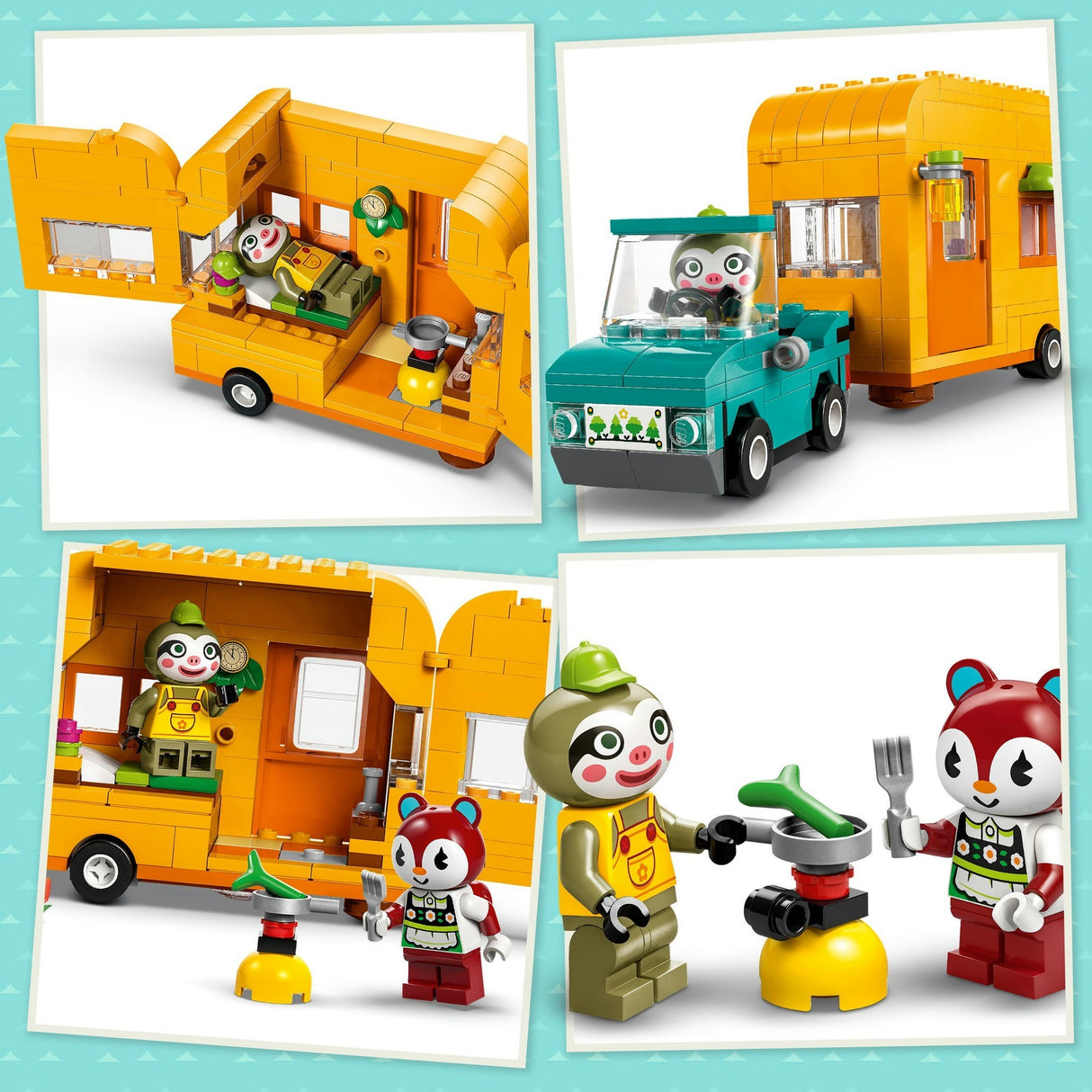 Lego Animal Crossing 77054 Leifs Wohnwagen- und Gartenladen