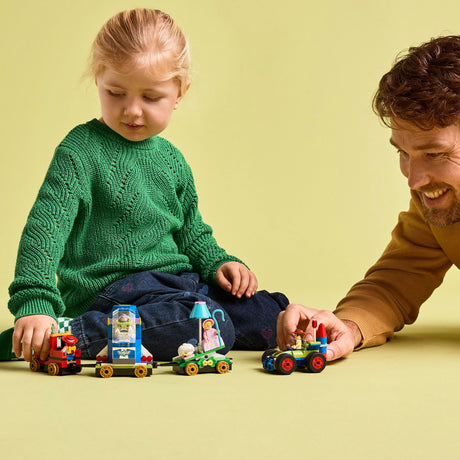 Lego Disney und Pixars Toy Story Partyzug und ferngesteuertes Auto-Set – 43264