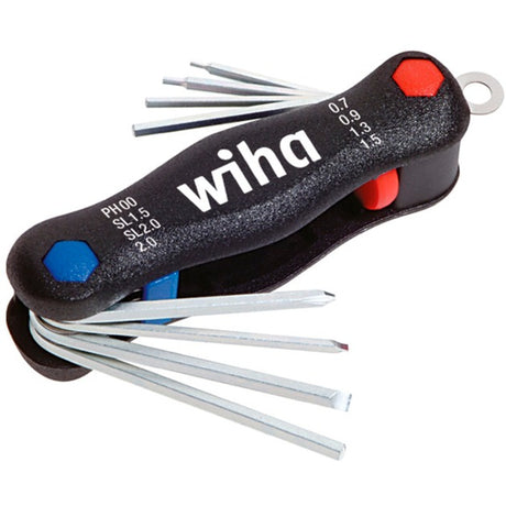 Wiha Multitool Mini Pocketstar (schwarz, 8-teilig)