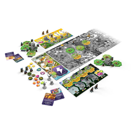 Asmodee Clash of Clans: The Epic Raid – Clan Wars Erweiterung Brettspiel (englisch, 2 – 6 Spieler, 45 – 90 Minuten, ab 12 Jahren, Erweiterung)