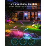 Govee Outdoor-Gartenleuchten Smart Garden Lighting Matter RGBWW 2 Stück
