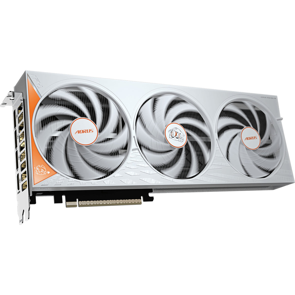 Gigabyte aorus geforce rtx 5060 ari 8g grafische kaart (wit, 3x displayport, 1x hdmi, dlss 4.5)
