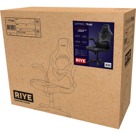 Trust GXT 703 Riye Gaming-Stuhl (schwarz)