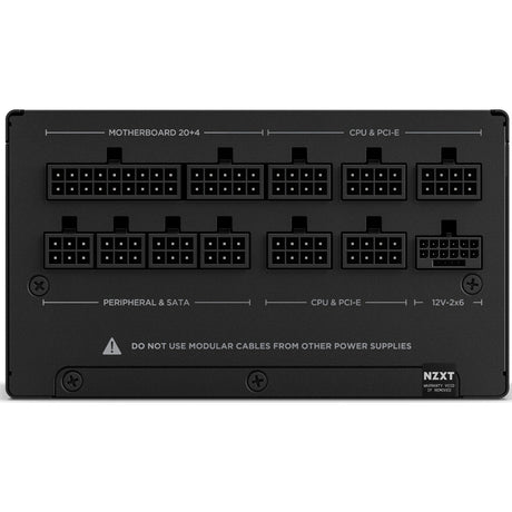 Nzxt C1200 Gold ATX 3.1 modulares 1200-Watt-Netzteil (schwarz, 1x 12V-2x6, 3x PCIe)