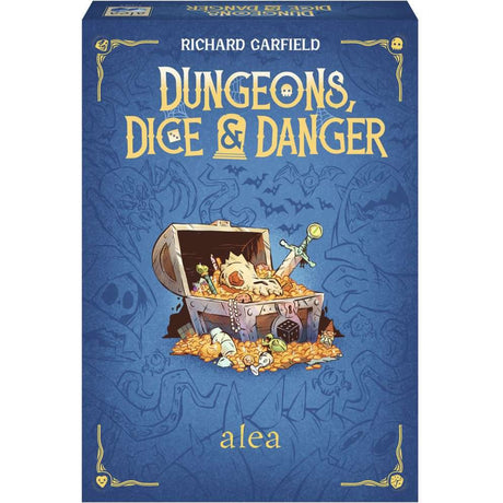 Ravensburger Dungeons, Würfel- und Gefahrenbrettspiel (englisch, 1 – 4 Spieler, 30 – 45 Minuten, ab 12 Jahren)
