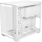 Asus a32 plus midi tower behuizing (wit | 2x usb-a | 1x usb-c | rgb | tempered glass)