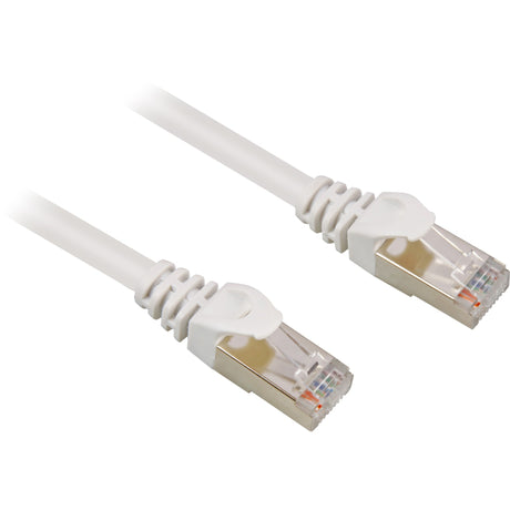 Sharkoon Netzwerkkabel SFTP, RJ-45 mit Cat.6 (weiß, 20 Meter)