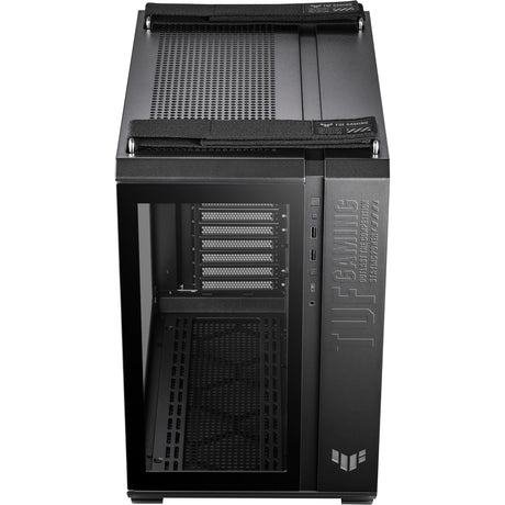 Asus TUF Gaming GT502 Plus Midi-Tower-Gehäuse (schwarz | 2x USB-A | 1x USB-C | gehärtetes Glas)
