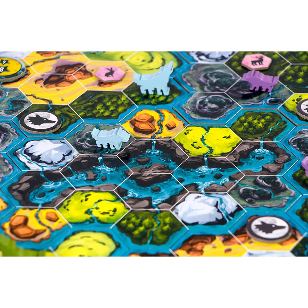 999games 999 Games Wölfe Brettspiel (Niederländisch, 2 – 5 Spieler, 75 Minuten, ab 14 Jahren)