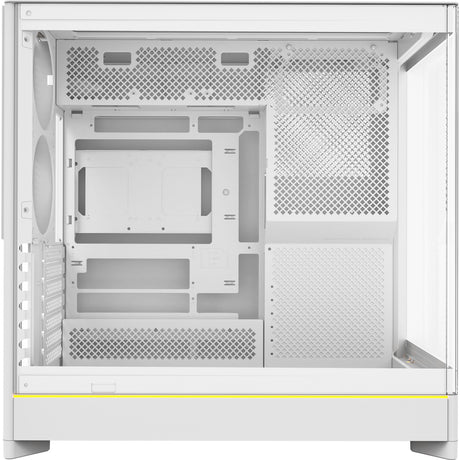 Montech HS02 Midi-Tower-Gehäuse (weiß | 2x USB-A | 1x USB-C | RGB | gehärtetes Glas)