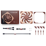 Noctua nf-a14x25 g2 pwm-Gehäuselüfter (braun, 140 x 140 x 25 mm)