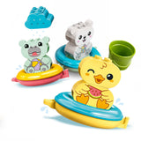 Lego Duplo – Badespaß: Schwimmendes Tierzug-Konstruktionsspielzeug (10965)