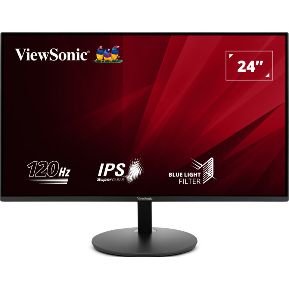 Viewsonic VA24E1-H Full HD 24 Monitor (schwarz, 1x HDMI, 1x VGA, 120 Hz)