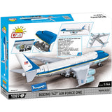 Cobi boeing 747 air force one constructiespeelgoed (schaal 1:144)