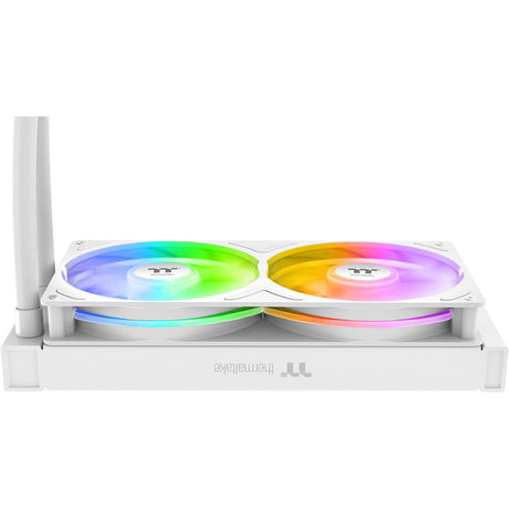 Thermaltake TH240-S V3 ARGB Sync AIO Flüssigkeitskühler – Snow Edition Wasserkühlung (weiß)