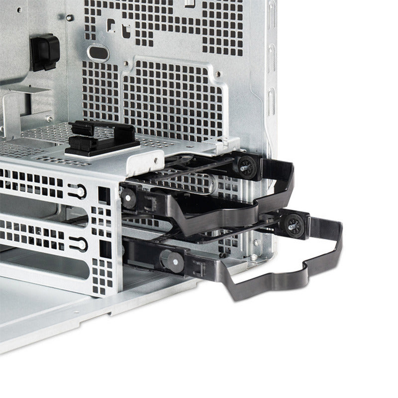 Chieftec uni bs-20b-op Mini-Tower-Gehäuse (schwarz | 3x USB-A | 1x USB-C)