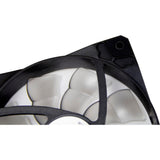 Inter-Tech Argus L-12025 120 x 120 x 25 mm Gehäuselüfter (schwarz, 120 x 120 x 25 mm)