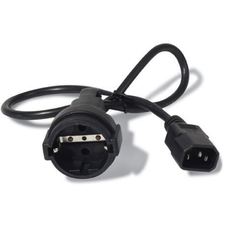 Apc CEE 7 7 (V) auf IEC 60320 C14 Kabel (schwarz)