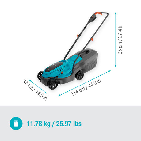 Gardena Rasenmäher Easymax 32 18 V P4A Set 4.0
