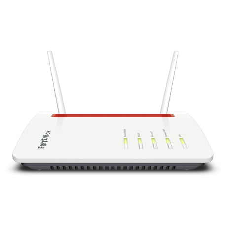 Fritz! Box 6850 4G Edition internationaler Router (weiß rot, Mesh-WLAN, 4G 3G)