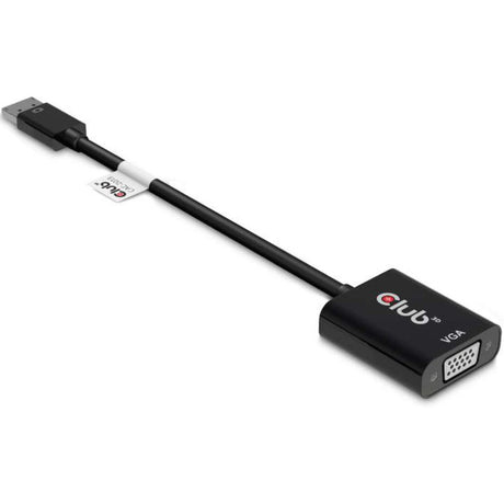 Club 3D Displayport 1.1 auf VGA Aktiver Adapter (Schwarz)