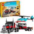 Lego Creator 3in1 LKW mit Hubschrauber – 31146