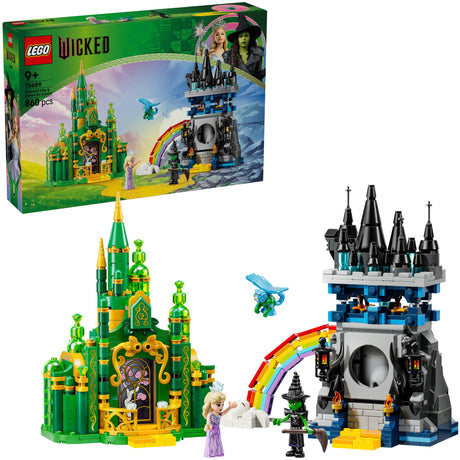 Lego® Wicked Emerald City und Kiamo Ko Castle, Bauset – 75689