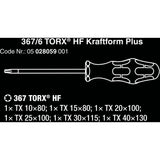 Wera 367 6 Torx HF Schraubendreher Set Kraftform Plus +