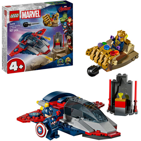 Lego Superhelden Marvel 76319 Captain America vs. Thanos