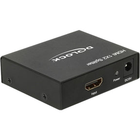 Delock Splitter HDMI Eingang > 2x HDMI 4K HDMI Splitter (schwarz)