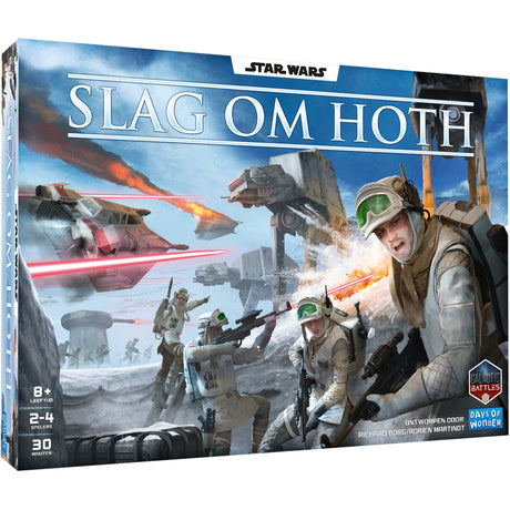 Asmodee Star Wars: Battle of Hoth Brettspiel (niederländisch, 2 - 4 Spieler, 30 Minuten, ab 8 Jahren)